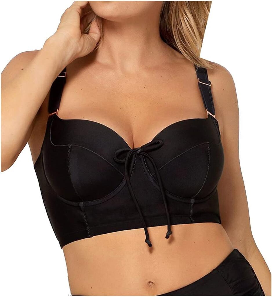 Smart  Sexy Womens Plus-Size Long Lined Underwire Bikini Top